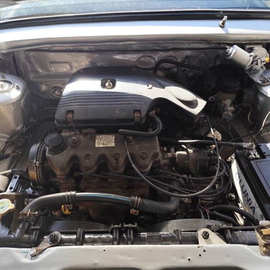 Se vende Renault modificado con mecánica completa de Nissan Sentra B13 - 8 válvulas. - Img 125182340