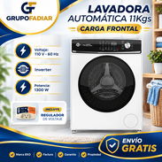 Lavadora automática de 11 KG Marca EKO de Carga Frontal 🔷 $485 - Img 57983023