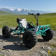 Adult Outdoor Racing Go Kart 212cc 4 Stroke Gas Engine Off-Road Chain Drive Sandy Grass Drift Buggy - Img 58210812