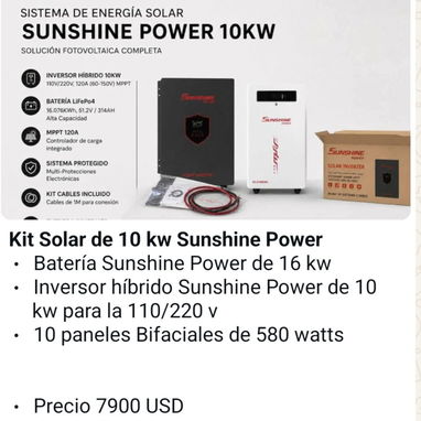 Kist solares Precio y detalles en cada foto transporte y montaje incluido - Img 124368240