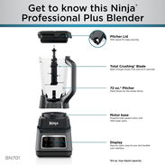 Batidora Ninja Modelo BN-701 nueva en su caja a estrenar - Img 47074388