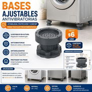 Bases Ajustable Antivibratorias - Img 57645945