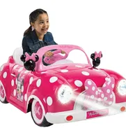 Carro eléctrico de minnie mause. Batería de 6v. Para niños de 3 a 7 años. Peso máximo 65 libras. Nuevo en caja - Img 49540873