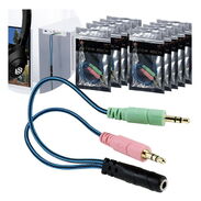 Cable Divisor Micrófono Audifonos 3.5mm. Nuevos. 53901389. Mensajería por un costo adicional, dependiendo del lugar - Img 45083893