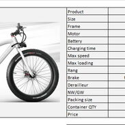Bicicleta eléctrica marca Lion Fat Biker - Img 45454598