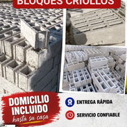 Venta de BLOQUES CRIOLLOS DE BUENA calida, buen precio y transporte hasta la casa - Img 58145656