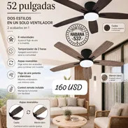 Ventiladores de techo, 52 pulgadas - Img 55741168