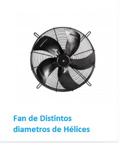 Ventiladores, Fans para Refrigeración, Aspas , Helices, Patas para motores, Fan para unidades condensadoras - Img main-image