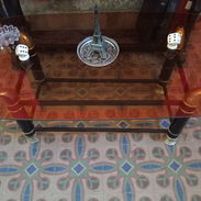 mesa de centro de cristal | mesita | meza | mesa - Img 54970626