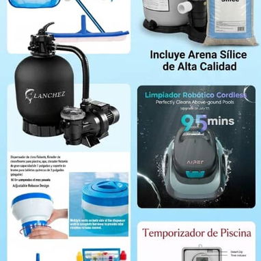 Venta de equipos de piscina - Img 121969101