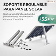 SOPORTE REGULABLE PARA PANEL SOLAR - Img 58174053