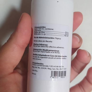 Pomo de loción de zing de calamina 120ml Precio 6usd   Alivio de Picazón: Trata efectivamente - 2/3