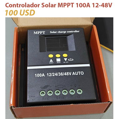 Inversor 6000/4000 watts/ Controlador Solar 100A (12V-48V)/ Cargador 20A/30A Inteligente LifePO4/Plomo/AGM/GEL - Img 125550681