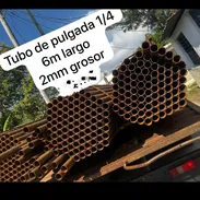 Tubos de 1/4 de 6 m y 2 mm de grosor - Img 54923172