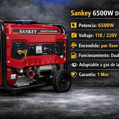 Planta eléctrica Sankey de 6500W ⚡ - Img 122696927