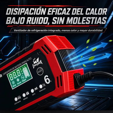 Cargador de baterias 12V 6A - 4/9