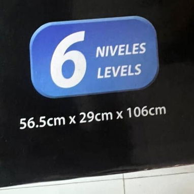 Zapateras de 6 niveles con lona protectora estilo capa. Medidas: 56.5*29*106 cm - Img 105047404