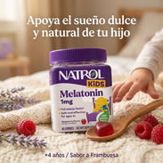 Melantonina en gomitas para niños a partir de 4 años son de 1 mg pomo sellado con 60 tabletas - Img 56203110