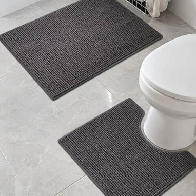 Juego de Alfombras para Baño – 2 piezas  💰14 USD  Un set práctico para completar el baño - 9/9