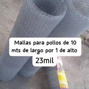 🍄🍄Mallas para pollos , conejeras ,galbanizada de huecos exagonales maxima calidad de 10 m x 1m - Img 54050682