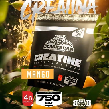 Creatina Blackbear 200 servicios- 1kg - Img 107541422