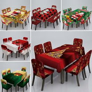 Forros - Funda Navideño para juego de comedor 7 piezas (m-lo) - Img 58164141