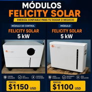5kw Felicity Solar modular 51.2V en 1150 usd - Img 55974072