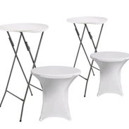 Set de 2 mesas plegables para catering - Img 58023523