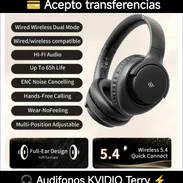 ⚡ Cascos Bluetooth _ KVIDIO TERRY 🔊 - Img 55172965