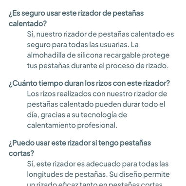 Rizador de pestañas profesional 🌐 - 6/6