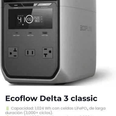 🔋⚡️ ECOFLOW — ENERGÍA PORTÁTIL PARA TU HOGAR ⚡️🔋 - 4/5