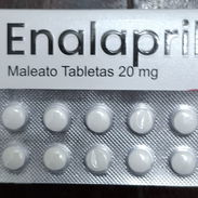 ©️- Enalapril 20mg, 1 Tira de 10 Tableta -©️ - Img 50439509