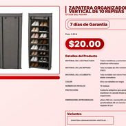 ZAPATERA ORGANIZADORA VERTICAL DE 10 REPISAS . - Img 57568673