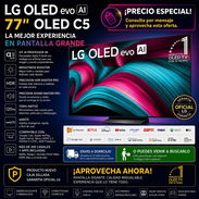 🔥TV LG OLED C5 EVO AI 77” 4K 🚀📺 ¡LO MÁS NUEVO EN TECNOLOGÍA TV YA ESTÁ AQUÍ! PRECIO AJUSTABLE 📺🚀📲5353321047 - Img 55594512