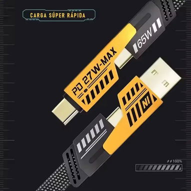Cable 4 en 1/ iPhone iPad Android micro USB USB tipo C - Img 124239192