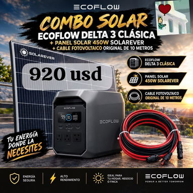 Kit Solares / Eco Flow - 7/9