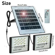 Lámpara led solar con panel solar - Img 57699673