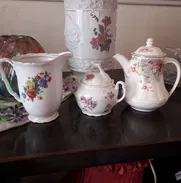 Lámpara y adornos de porcelana - Img 49685974