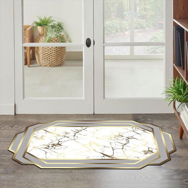 Alfombras decorativas para sala Precio: 26 mil - Medidas: 120 x 200 cm - Material: 100% Poliester - Img 118322049