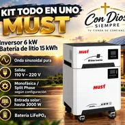 Todo en uno Must 6kw con 15kw de respaldo - Img 58014253