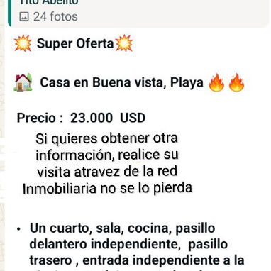 Casa 🏡 en buena vista Playa( Rebaja) - 2/2