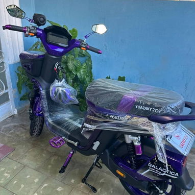 🛵Bicimotos YOAZAKY GALÁCTICA 2026 0km🛵  ✅Motor de 3000w ✅Batería de 48v/50ah ✅Batería de litio antiexplosiva - 4/5