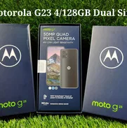 Motorola G23 128gb dual sim sellados en caja a estrenar por usted - Img 47506979