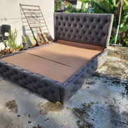 Cama tapizada en venta - Img 55077156