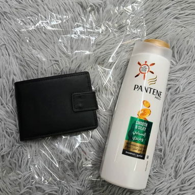 Combos de regalo para papá 🩵 Set de billetera + shampoo - Img 123414016
