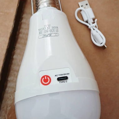 Bombillos Recargables Doble Bateria. 20W . Sirve como soke y portátil. Con sus accesorios - Img 123236335