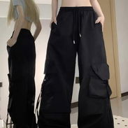 🖤PANTALONES ANCHOS NEGROS CON BOLSILLOS🖤 - Img 55741115