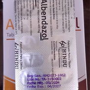 ⚕️- Albendazol 400 mg, 1 Tira de 10 Tableta (Masticables) -⚕️ - Img 48616287
