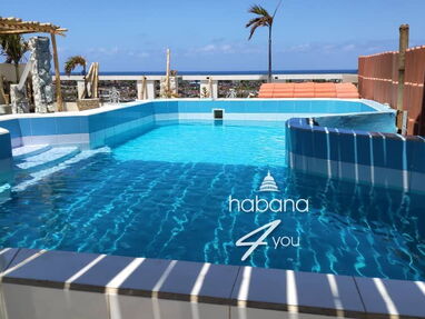 ⚓Se renta una casa con piscina,  de 5 habitaciones climatizadas en la playa de Guanabo, RESERVA POR WHATSAPP 52463651⚓ - Img main-image-43559083