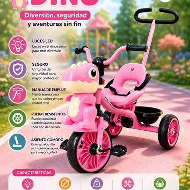 Velocipedos de dinosaurios 100usd - 2/4